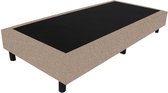 Bedworld Boxspring 80x210 - Waterafstotend fijn - Donker beige (MV09)