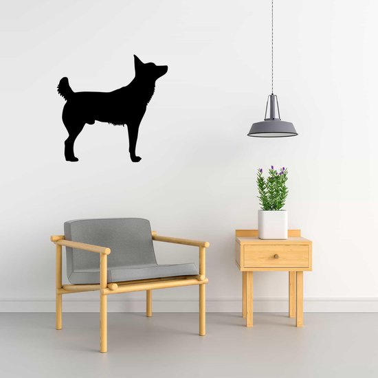 Silhouette chien - Tahltan Bear Dog - Tahltan Bear Dog - XS - 25x26cm - Zwart - décoration murale