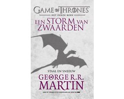 Omslag van Game of Thrones 3 - Een storm van zwaarden Staal en sneeuw