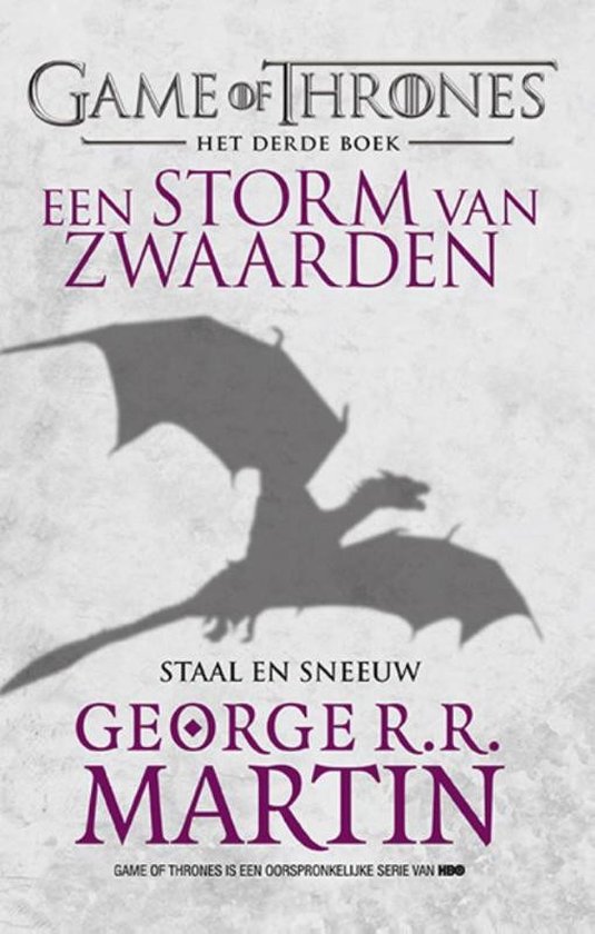 Game of Thrones 3 - Een storm van zwaarden Staal en sneeuw - cover