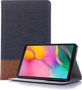 Cross Texture Horizontal Flip Leather Case voor Galaxy Tab A 8 (2019) P200 / P205, met houder & kaartsleuven & portemonnee (grijs)