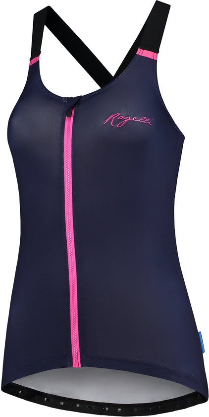 Rogelli Tanktop Twist - Femme - Bleu / Rose - Taille M