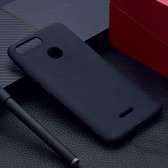 Voor Xiaomi Redmi 6 Candy Color TPU Case (zwart)