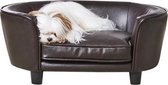 Enchanted hondenmand / sofa coco pebble bruin - 67,5x40,5x30,5 cm - 1 stuks