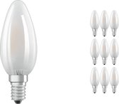 Voordeelpak 10x Osram Parathom Retrofit Klassiek E14 B 2.8W 827 Mat | Zeer Warm Wit - Vervangt 25W