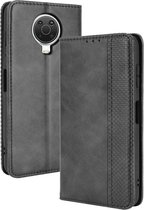 Nokia G10/G20 Portemonnee Hoesje Zwart - Cacious (Wallet Serie)