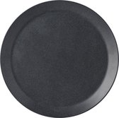 Mepal Plat bord Bloom – Pebble black – 280 mm - robuust en krasbestendig – lichtgewicht – matte finish - dinerbord