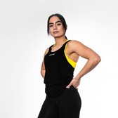 Body & Fit Essential Lightweight Tank Top Femme - Chemise de sport dos nageur - Taille: M - Zwart
