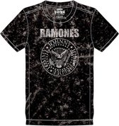 Ramones - Presidential Seal Heren T-shirt - M - Zwart