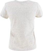 Calvin Klein dames ck one stretch crewneck logo shirt grijs II - S