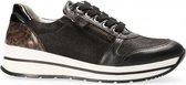 Van Dalen  - Sneaker Casual Leer - Womens - Black - 36