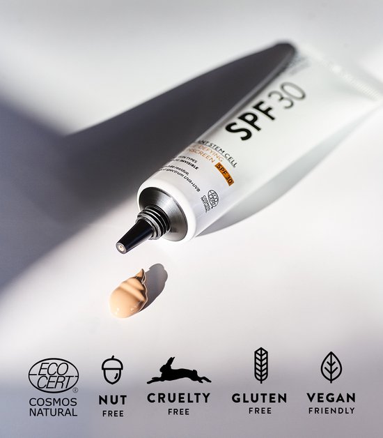 MÁDARA Plant Stem Cell Age-Defying Face Sunscreen SPF30 - 40 ml -UVA/UVB-bescherming