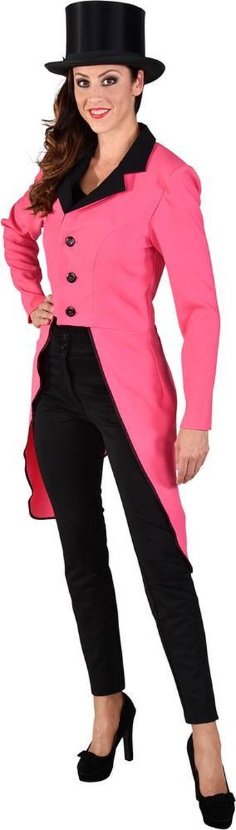 Jaren 20 Danseressen Kostuum | Circus Slipjas Dressuur Ankie Roze Vrouw | Large | Carnaval kostuum | Verkleedkleding
