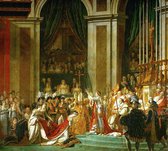 Initiation de l'empereur Napoleon et couronnement de l'impératrice Joséphine, Jacques-Louis David sur fotobehang (350 x 260 cm op rol)