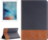 Cross & Sheepskin Texture Horizontale Flip Leren Case met Houder & Kaartsleuven & Portemonnee voor iPad Pro 12,9 inch (Grijs)