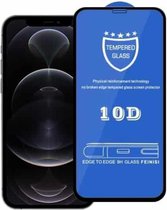 9H 10D volledig scherm gehard glas displayfolie voor iPhone 12/12 Pro (zwart)