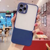 Candy Color schokbestendig TPU-hoesje voor iPhone 11 Pro (donkerblauw)