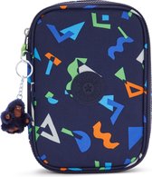 Kipling 100 Pens Etui - Geo Mix Dark