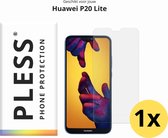 Huawei P20 Lite Screenprotector Glas - 1x - Pless®