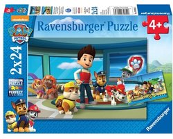 Ravensburger puzzel PAW Patrol: Hulpvaardige speurneuzen - 2x24 stukjes - kinderpuzzel