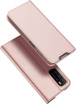Voor Xiaomi Poco M3 / Redmi 9 Power DUX DUCIS Skin Pro Series Horizontale Flip PU + TPU lederen tas met houder & kaartsleuven (Rose Gold)