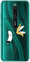 Voor Xiaomi Redmi Note 8 Lucency Painted TPU Protective (banaan)