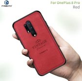 Voor Oneplus 8 Pro PINWUYO Zun-serie PC + TPU + huid Waterdicht en anti-val All-inclusive beschermende schaal (rood)