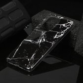 Voor Galaxy S20 Ultra Marble Pattern Soft TPU beschermhoes (zwart)
