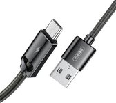 REMAX RC-166m Kinry serie 2,1 A USB naar micro USB datakabel, kabellengte: 1 m (aanslag)