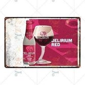 Retro Muur Decoratie uit Metaal Bier Signs 20x30cm DU-10094