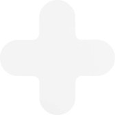 X-stuk -   Wit  290 x 290 mm Anti-slip-vloersticker