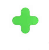 X-stuk -   Groen  180 x 180 mm Anti-slip-vloersticker