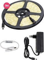 Lagiba 12V LED strip set - 100 cm - 3000K - 4.8 Watt