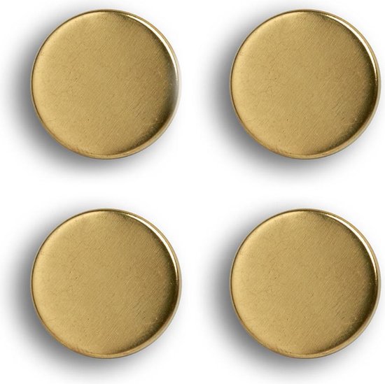Waakzaam Waakzaamheid Conciërge Zeller Present Sterke magneten goud - Goud - Decoratief | bol.com
