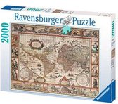 Puzzle 2000 p - Wereldkaart 1650