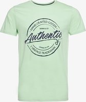 Unsigned heren T-shirt - Groen - Maat L