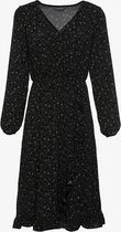 TwoDay dames maxi jurk met bloemenprint - Zwart - Maat XL