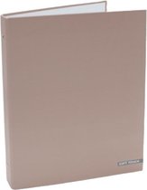 Verhaak Ringbandmap Soft Touch Nature 2-rings Karton Bruin