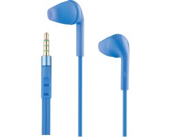 BeHello Oordopjes met afstandsbediening 3.5mm - Blauw