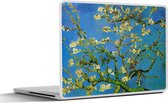 Laptop sticker - 15.6 inch - Amandelbloesem - Vincent van Gogh - 36x27,5cm - Laptopstickers - Laptop skin - Cover
