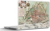 Laptop sticker - 12.3 inch - Kaart - Nederland - Vintage - 30x22cm - Laptopstickers - Laptop skin - Cover