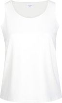 Paprika Dames Effen top met brede schouderbandjes - T-shirt - Maat 50