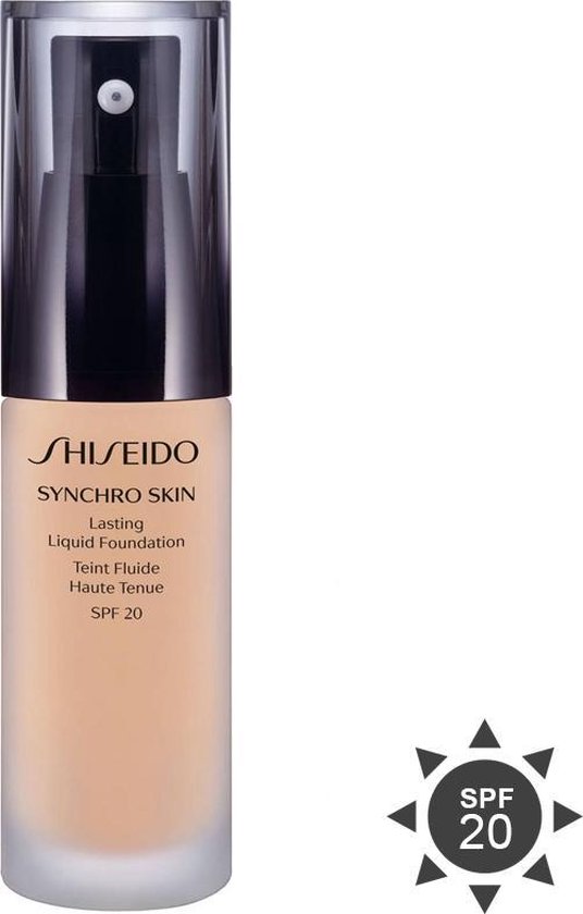 Shiseido Synchro Skin Lasting Liquid Foundation 30 ml - Rose 4 | bol.com