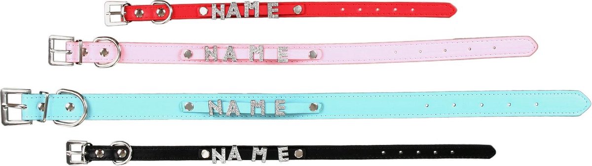 scarlet pet | Hondenhalsband My-Name incl. 5 strass letters; kan