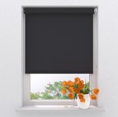 Rolgordijn Easy Lichtdoorlatend - Black - 60 x 190 cm