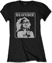 Blondie Dames Tshirt -M- Presente Poster Zwart