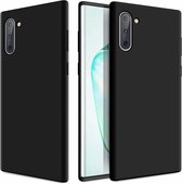 Silicone case Samsung Galaxy Note 10 - zwart