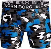 Bjorn Borg LA Wild camo heren boxershort - performance - blauw - maat S