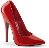 Devious - DOMINA-420 Hoge hakken - Paaldans schoenen - 39 Shoes - Rood