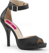 Pleaser Pink Label - EVE02 Pumps - Paaldans schoenen - 44 Shoes - Zwart